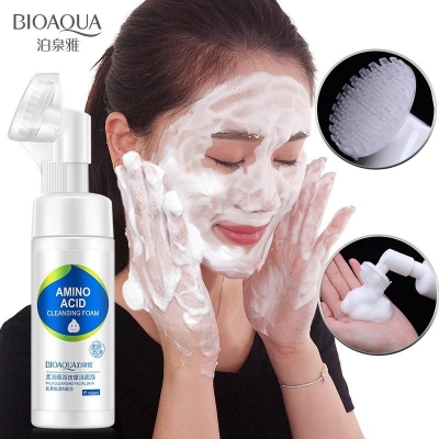 Picture of Bioaqua Amino Acid Cleaning Foam Facial Cleanser for Women- 150ml - 