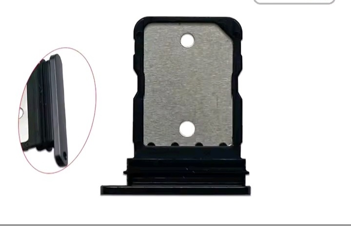 Picture of Google Pixel 6A  Sim Card Slot Tray Holder Sim Card Reader Socket - Black