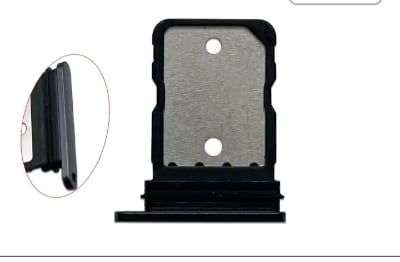 Picture of Google Pixel 6A  Sim Card Slot Tray Holder Sim Card Reader Socket - Black