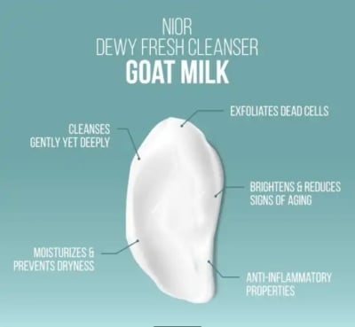 Picture of NIOR Dewy Fresh Goat Milk Cleanser- 100ml - 