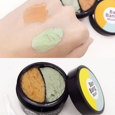 Picture of Bioaqua double colour Ban Bang Mud Mask-100g - Face Mask - Face Mask - 