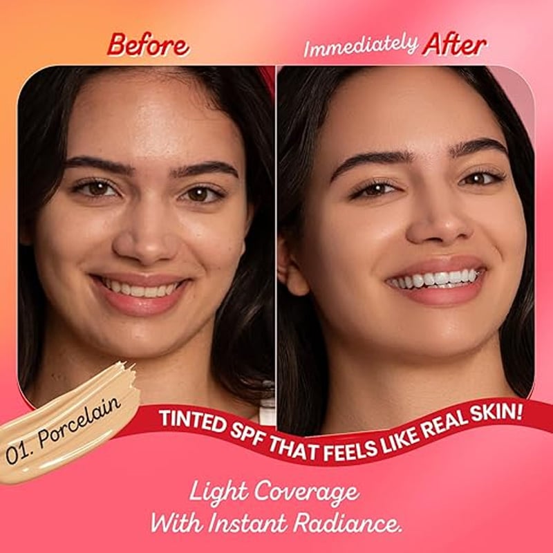 Picture of Dot & Key Strawberry Dew Tinted Sunscreen 03 Sand SPF 50+ For All Skin Types | 50ml