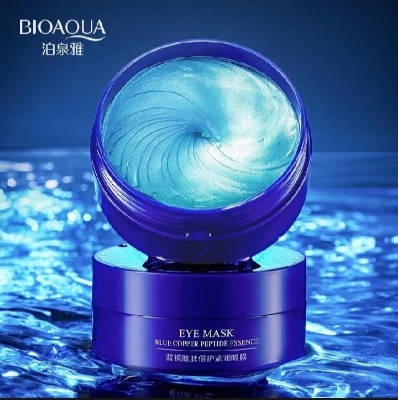 Picture of BIOAQUA Blue Copper Peptide Essence eye mask- 60 pcs - 