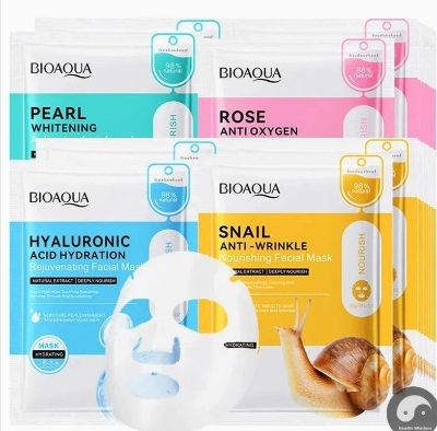 Picture of BIOAQUA Tender Skin Smooth Skin & Moisturizing Face Sheet Mask- 30g - 