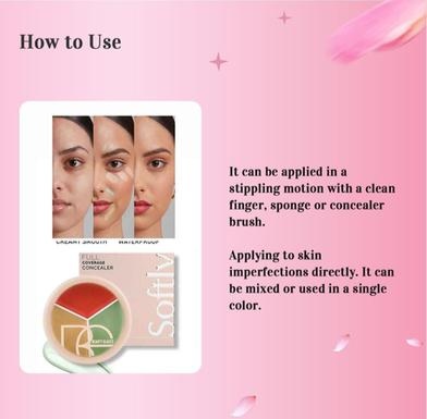 Picture of Beauty Glazed Full Coverage Concealer- 12g (402) - 