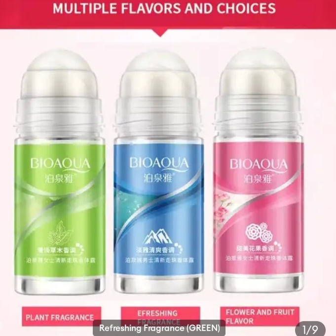 Picture of BIOAQUA Organic Natural Underarm Solid Deodorant antiperspirant perfume for - 50ml - 