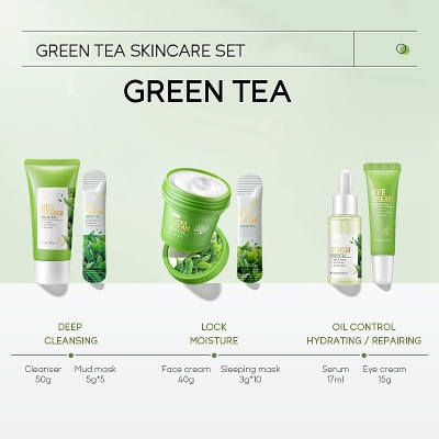Picture of Fenyi Green Tea Extracted 6 pcs Skin Care Set - 