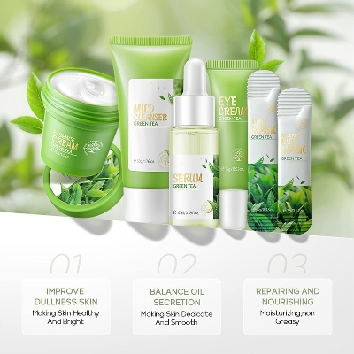 Picture of Fenyi Green Tea Extracted 6 pcs Skin Care Set - 