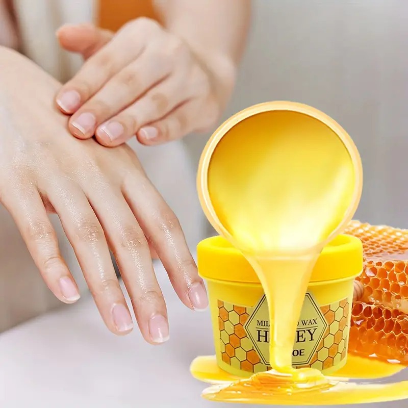 Picture of OUHOE Deep Cleansing Honey Milk Hand Wax- 100g - 