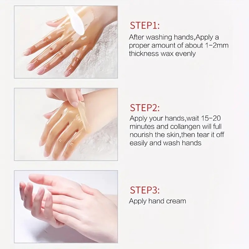 Picture of OUHOE Deep Cleansing Honey Milk Hand Wax- 100g - 