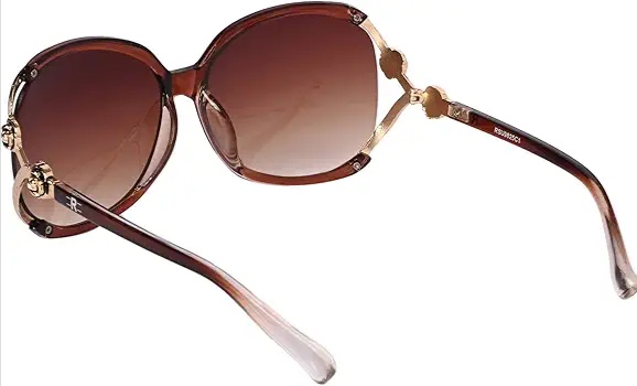Picture of New Large Frame Circular Shape Sunglasses Women's Brand Designer Fashion Sun Glasses Women Driving Eyewear UV400 Oculos De Sol - 
