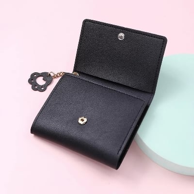 Picture of PU Leather Korean Style Cartoon Leisure Mini Wallet Cute Mini Purse Wallet - 