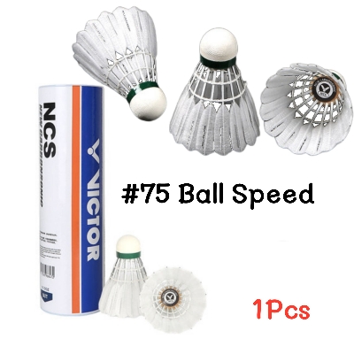 Picture of VICTOR NCS  New CarbonSonic Badminton Shuttlecocks Synthetic_Feather

Carbon Sound Badminton Ball Speed 75# Composite Cork 1pcs - 