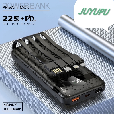 Picture of JUYUPU_M820DX  22.5W+PD Super Fast Charging 20000mAh  Power Bank Compact Portable Fast Charging External Battery Charger 20000 mAh Powerbank  100% Authentic_Orginal_powerbank_fastcharging