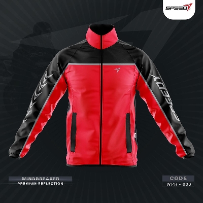 Picture of Speed ​​Premium Reflection Windbreaker-Dust Court.Solid Windbreaker