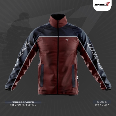 Picture of Explore Trend - Upscaled Quality - Speed ​​Premium Reflection Windbreaker - Sustainable Option - Expression of Yourself.solid Windbreaker.