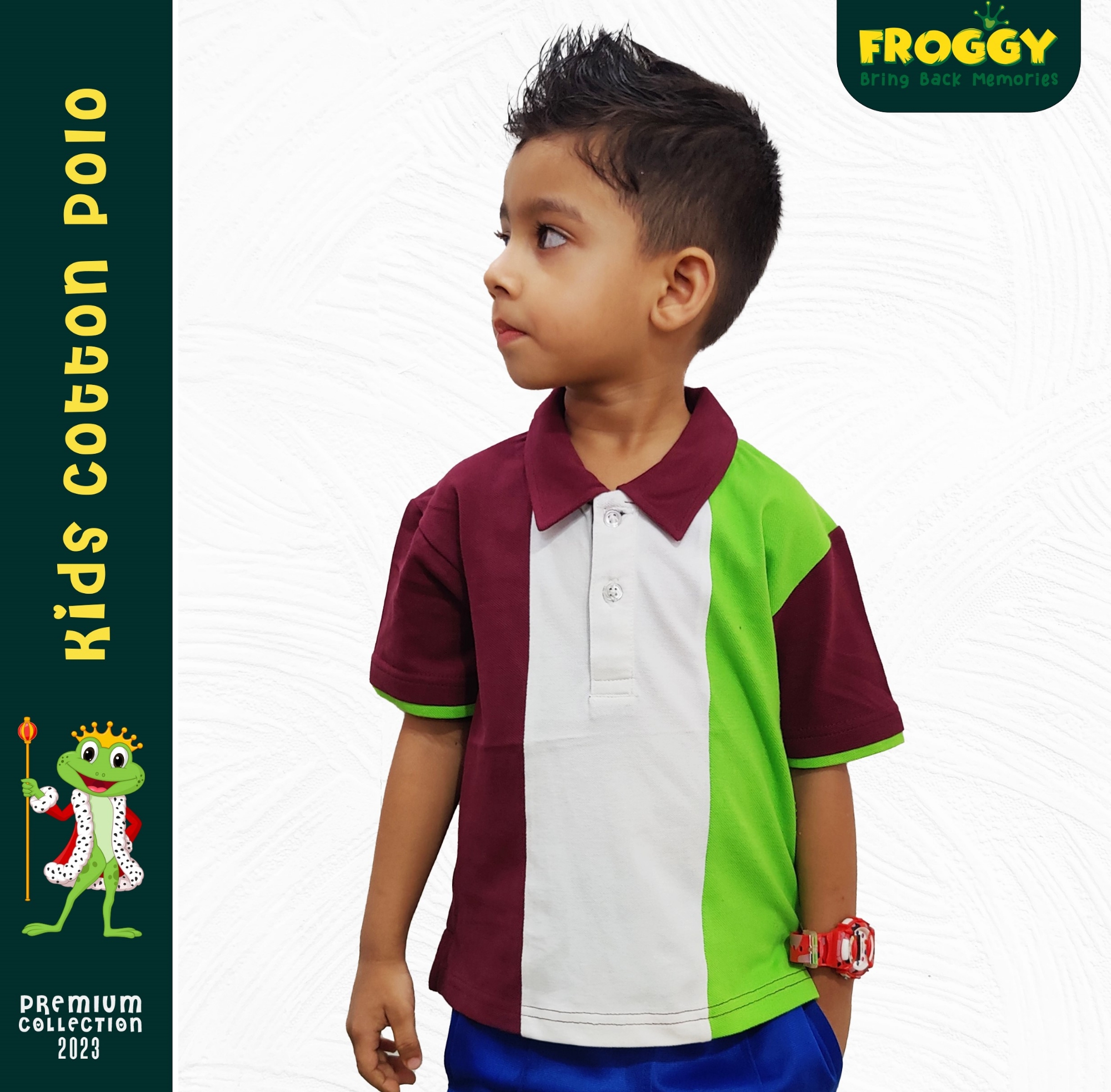 Picture of Polo T-Shirt New Attractive Design FR0GGY BRAND FOR KIDS