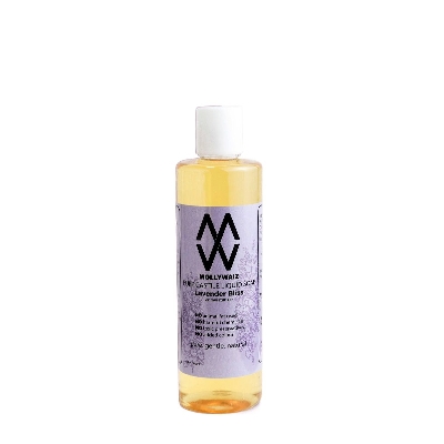 Picture of Mollywaiz Pure Castile Liquid Soap LAVENDER 300mL Face Wash & Body Wash