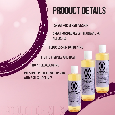 Picture of Mollywaiz Pure Castile Liquid Soap LAVENDER 300mL Face Wash & Body Wash