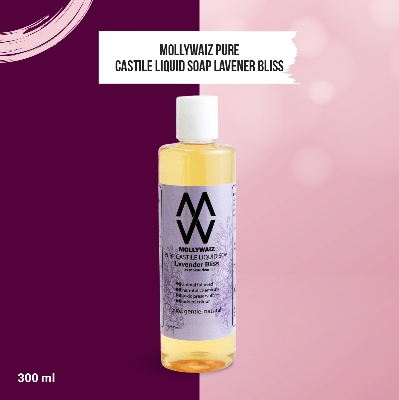 Picture of Mollywaiz Pure Castile Liquid Soap BUNDLE PACK Body Wash and Face Wash (300X3=900ML)