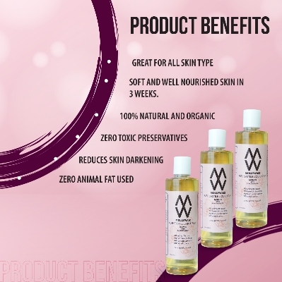 Picture of Mollywaiz Pure Castile Liquid Soap JASMIN 300ML Face Wash & Body Wash