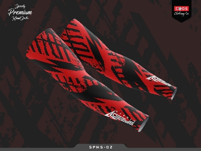 Picture of Speedy Branded Sunscreen Sleeves Summer Thin Anti-UV Cuff Arm Sleeves Men's Sun Protection Sleeves Outdoor Sports Driving Riding Arm Cover