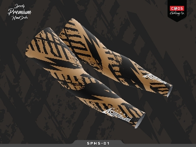 Picture of Speedy Branded Sunscreen Sleeves Summer Thin Anti-UV Cuff Arm Sleeves Men's Sun Protection Sleeves Outdoor Sports Driving Riding Arm Cover