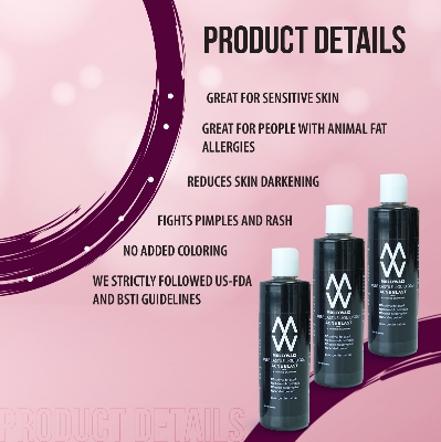 Picture of Mollywaiz Pure Castile Liquid Soap ACNE BLAST 300ML Charcoal Face Wash & Body Wash