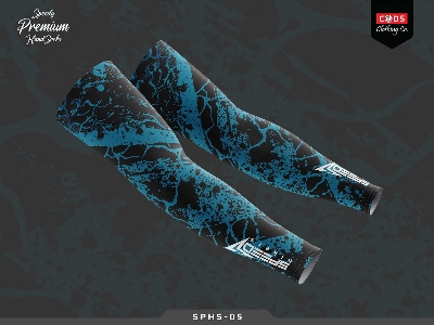 Picture of Speedy Branded Sunscreen Sleeves Summer Thin Anti-UV Cuff Arm Sleeves Men's Sun Protection Sleeves Outdoor Sports Driving Riding Arm Cover