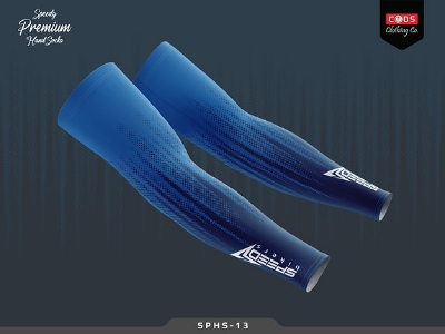 Picture of Speedy Branded Sunscreen Sleeves Summer Thin Anti-UV Cuff Arm Sleeves Men's Sun Protection Sleeves Outdoor Sports Driving Riding Arm Cover