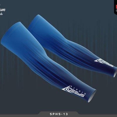 Picture of Speedy Branded Sunscreen Sleeves Summer Thin Anti-UV Cuff Arm Sleeves Men's Sun Protection Sleeves Outdoor Sports Driving Riding Arm Cover