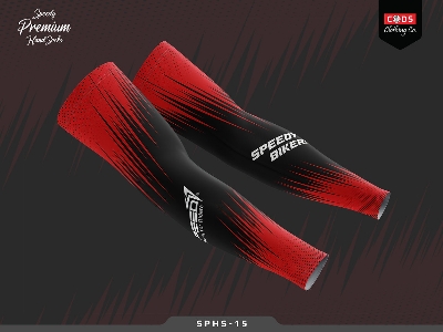 Picture of Speedy Branded Sunscreen Sleeves Summer Thin Anti-UV Cuff Arm Sleeves Men's Sun Protection Sleeves Outdoor Sports Driving Riding Arm Cover