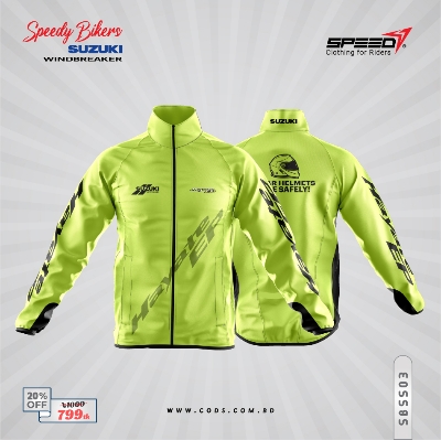 Picture of Windbreaker Premium Windproof, Dustproof& Dust Coat For SUZUKI LOVERS AND SUZUKI Suzuki Hayate EP Bike Riders.Windproof.Windbreaker
