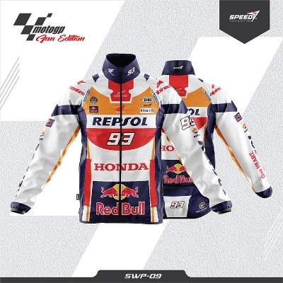 Picture of Windbreaker Premium Windproof, Dustproof& Dust Coat For HONDA REPSOL  Bike Riders