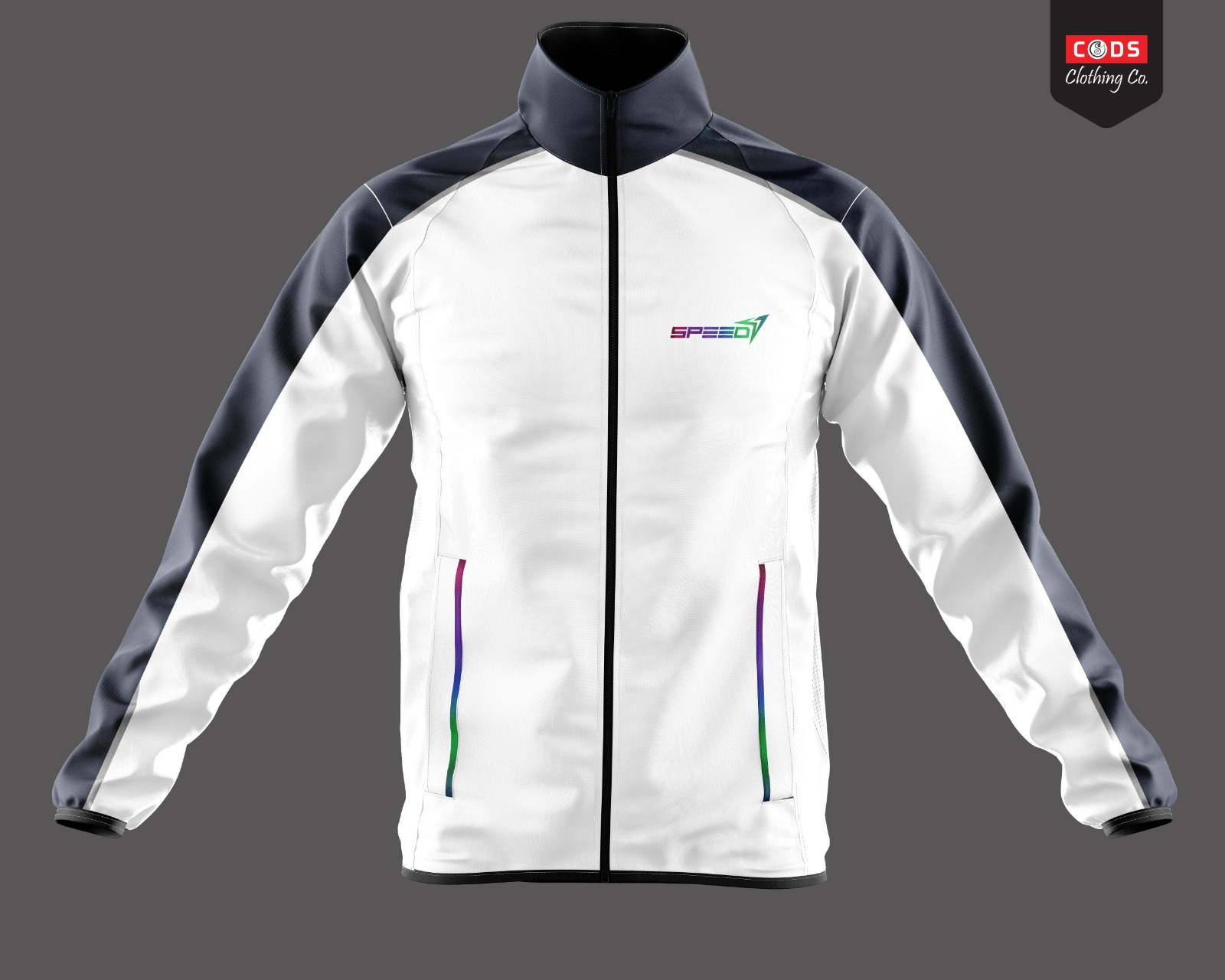 Picture of Speedy Riders Premium Summer Edition White Windbrakar ,Windproof, Dustproof Windbreaker Dust coat for Bike Riders