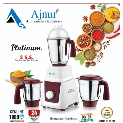 Picture of 1000 Watts Ajnur Platinum Blender Plus Mixer Grinder