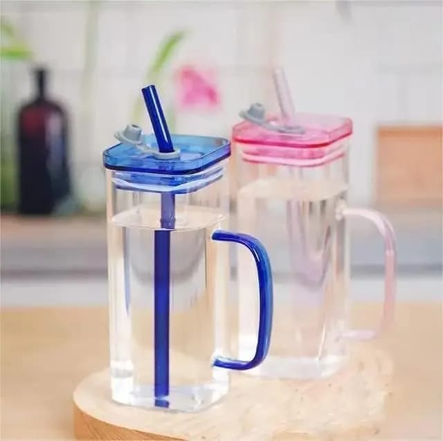 Picture of 1PC Premium-Square Mason Jar 400ml - Elegant Glass Container for Storage, Preservation and Decor, Airtight Lid, Versatile
