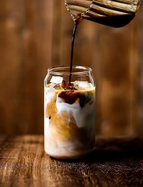 Picture of 350ml Glass Cup with Lid and Straw Transparent Bubble Tea Cup Juice Glass Beer Can Milk Mocha Cups Breakfast Mug Drinkware