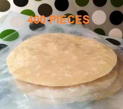 Picture of 400  pieces 8x8 (INCH) ruti or parata making or preserving paper (Food grade)