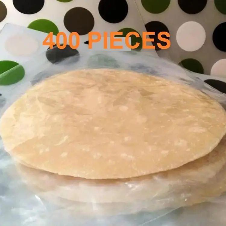 Picture of 400  pieces 8x8 (INCH) ruti or parata making or preserving paper (Food grade)