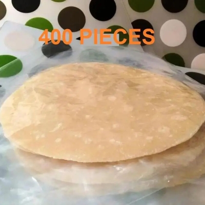 Picture of 400  pieces 8x8 (INCH) ruti or parata making or preserving paper (Food grade)