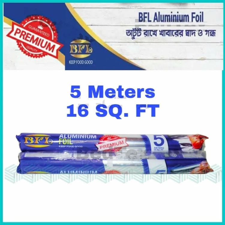 Picture of Aluminium Foil Paper 5 Meter or 16 SQ. FT. (Silver)