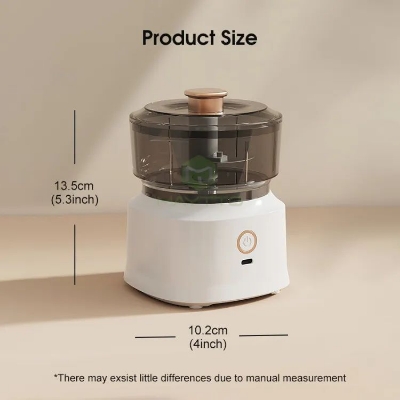 Picture of Baby Food Processor Electric Garlic Chopper Meat Chopper Portable Blender Meat Grinder
