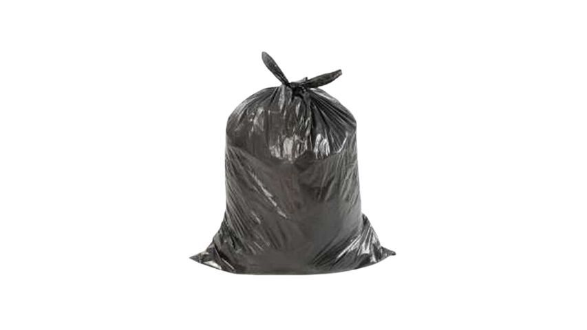 Picture of BLACK (24" X18") 10PCS Trash Bag / Poly Bag / Garbage Bag / Moyla Felar Bag / Polibag