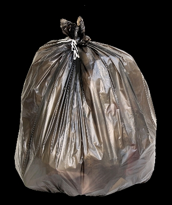 Picture of BLACK (24" X18") 25PCS Trash Bag / Poly Bag / Garbage Bag / Moyla Felar Bag / Polibag