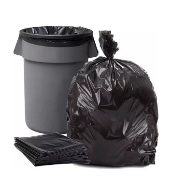 Picture of Black (30" X20") 20PCS Trash Bag / Poly Bag / Garbage Bag / Moyla Felar Bag / Polibag (Black)