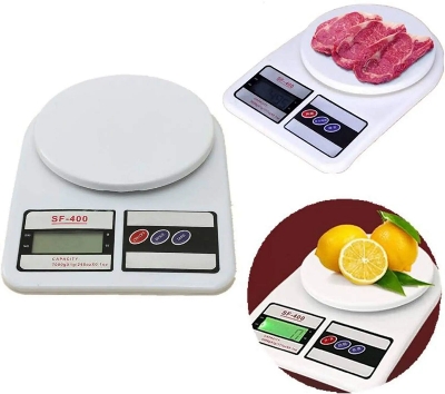 Picture of Digital Kitchen Scale - Precise 10 Kg Electronic Scale For Food Measuring In The Kitchen (White)