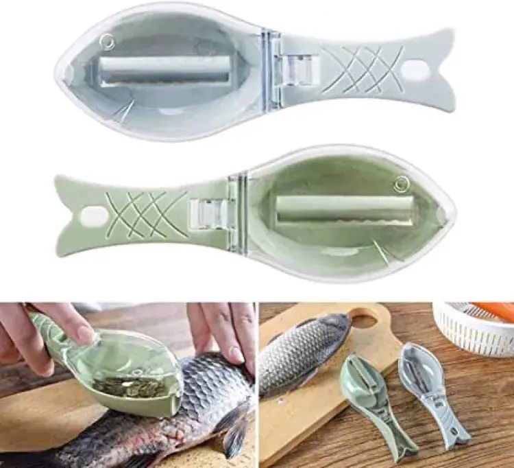 Picture of Fish Cleaning Peeler Scaler Scraper Kitchen Cooking ToolsLow Stock