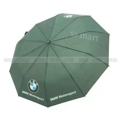 Picture of Green Bmw Umbrella (Auto Lock) 10 Ribs - Umbrella - Umbrella (Multicolor,Int:26)