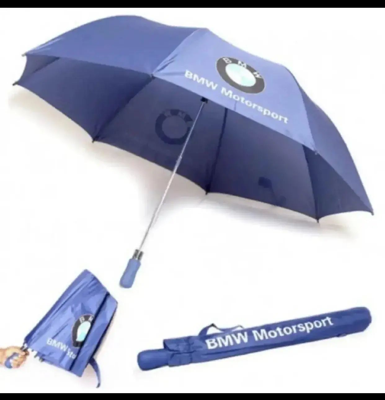 Picture of Green Bmw Umbrella (Auto Lock) 10 Ribs - Umbrella - Umbrella (Multicolor,Suit Only: 34)